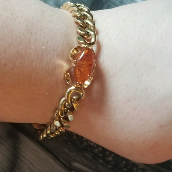 Beautiful VTG Genuine Amber Bracelet - Picture 5 of 8